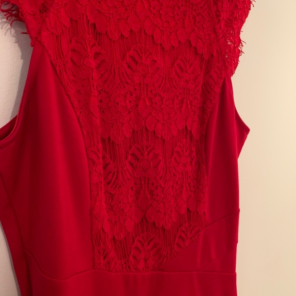 Red Holiday Dress - Picture 3 of 4